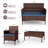 4 - Person Patio Conversation Set with Cushions-724515130