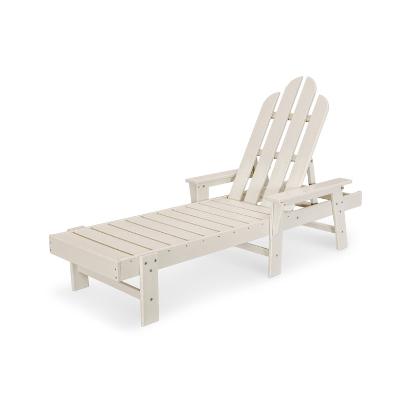 POLYWOOD Long Island Chaise, Sand