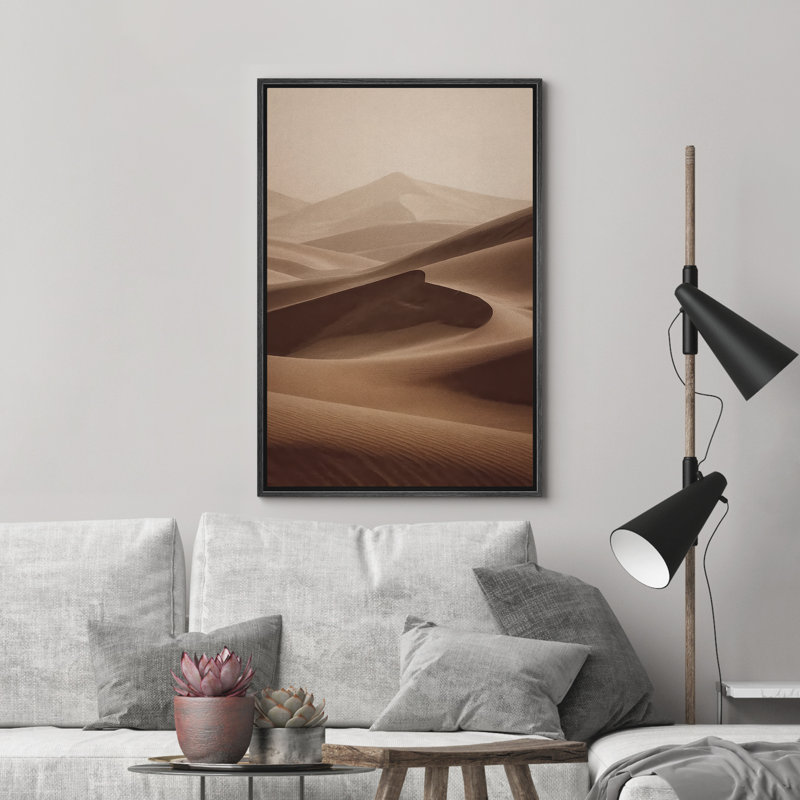 «Desert Nature Landscape», reproduction d'art sur toile encadrée, décoration murale pour chambre à coucher, H 36 po x l 24 po