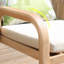 Chaise berçante en rotin