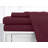 100% Cotton Sateen Striped Sheet Set-21979769-21979770