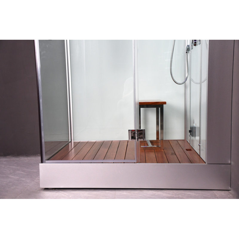 47'' W 89'' H Framed Rectangle Left Shower Enclosure