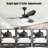 47" Ceiling Fan with LED Light-1095704667
