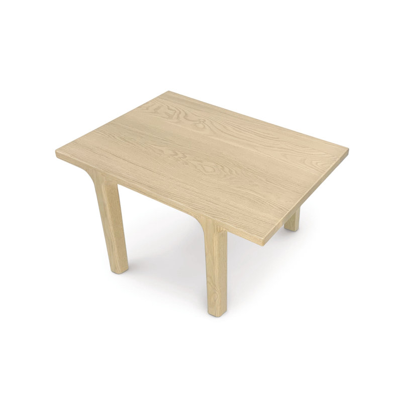 Sierra Solid Wood Coffee Table, Natural Oak