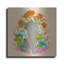 «Vintage Cat In Butter» par Rachel Hallquist, art mural en métal-437531309