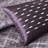 7 Purple King Comforter Kit - Look, Fill, Machine Washable Bedding Design, Easy To Wash