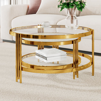 Ensemble de tables basses 2 pièces Modern