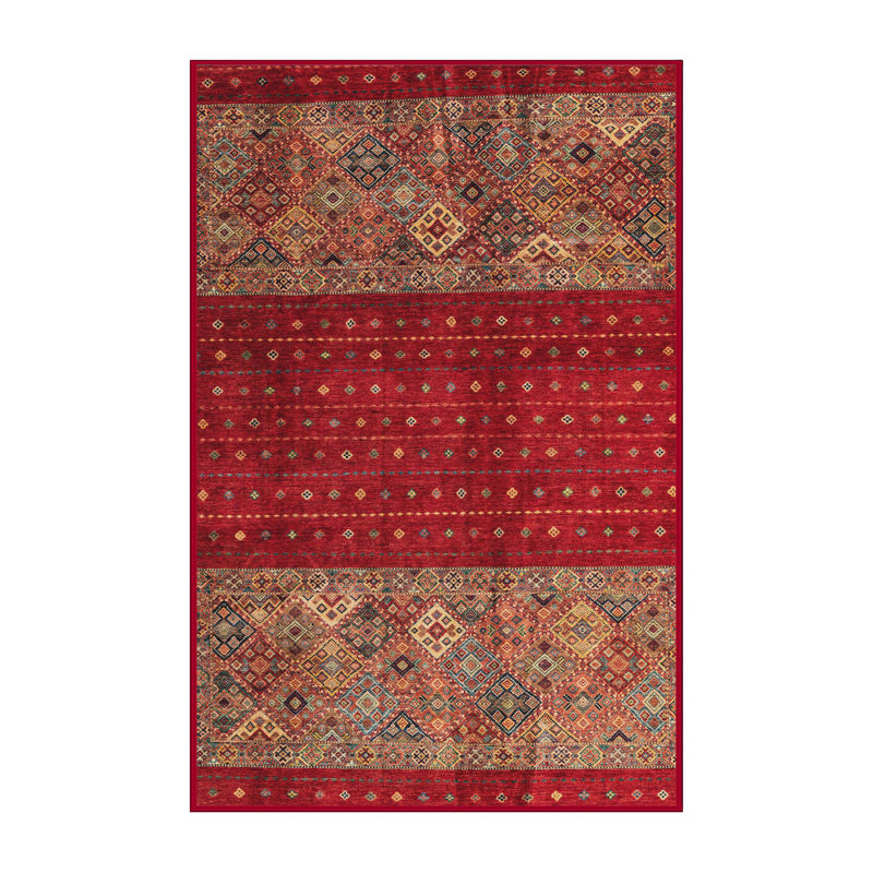 Tapis abstrait à motif abstrait moderne 4186, Rectangle 8 pi x 10 pi