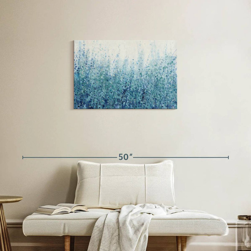 Misty Blues I, 20" H x 30" W