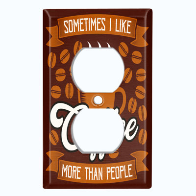 Parfois, j'adore le café, plus que des gens