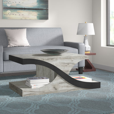 Table basse avec rangement Delco