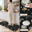 Tapis de cuisine lavables antidérapants Moon Phase