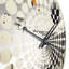 Zachari - Horloge murale peinture abstraite-403487835