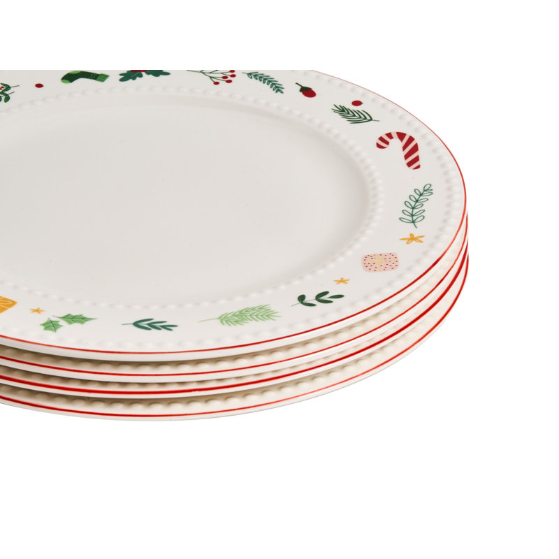Piece Porcelain Dinnerware Set - Service for 4