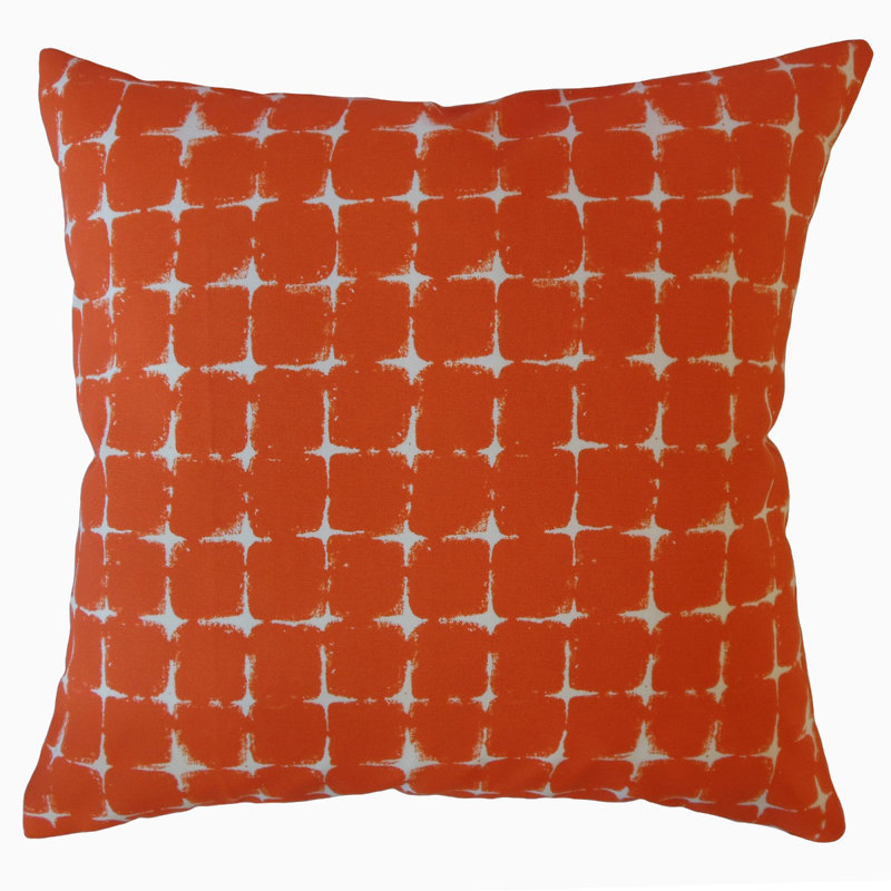 Oreiller géométrique d'Uzumi, 22 po x 22 po, Coussin décoratif