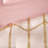 Soft Microfiber Blush Comforter With Metallic Stripe Pillows Modern In Accent Decor-119105430-119105432