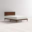 Kiesel Mid-Century Inspired Wood Platform Bed frame with Headboard-2055385724