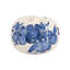 Blue Camellia Medium Figural Pumpkin