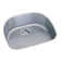 23.1875'' L Undermount Single Bowl Stainless Steel Kitchen Sink