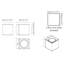 Dau 1-Light Flush Mount-70868308-70868309-70868312