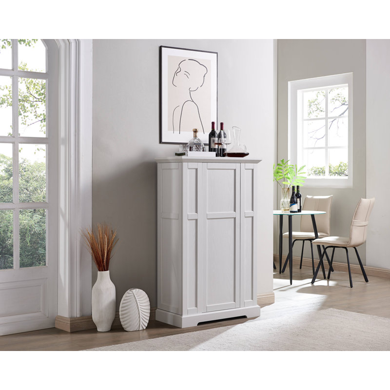 Armoire de bar Anberlyn Home, Blanc