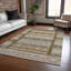 Machine Washable Indoor/Outdoor Meredith ACN2160 Striped Rug-1270580022