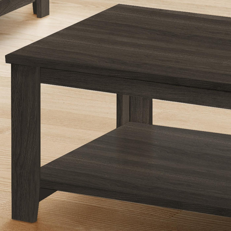 Transitional Table Set, 3pcs Set, Oak