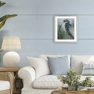 Bayou King Portrait, reproduction encadrée sous verre, conception de Grace Popp