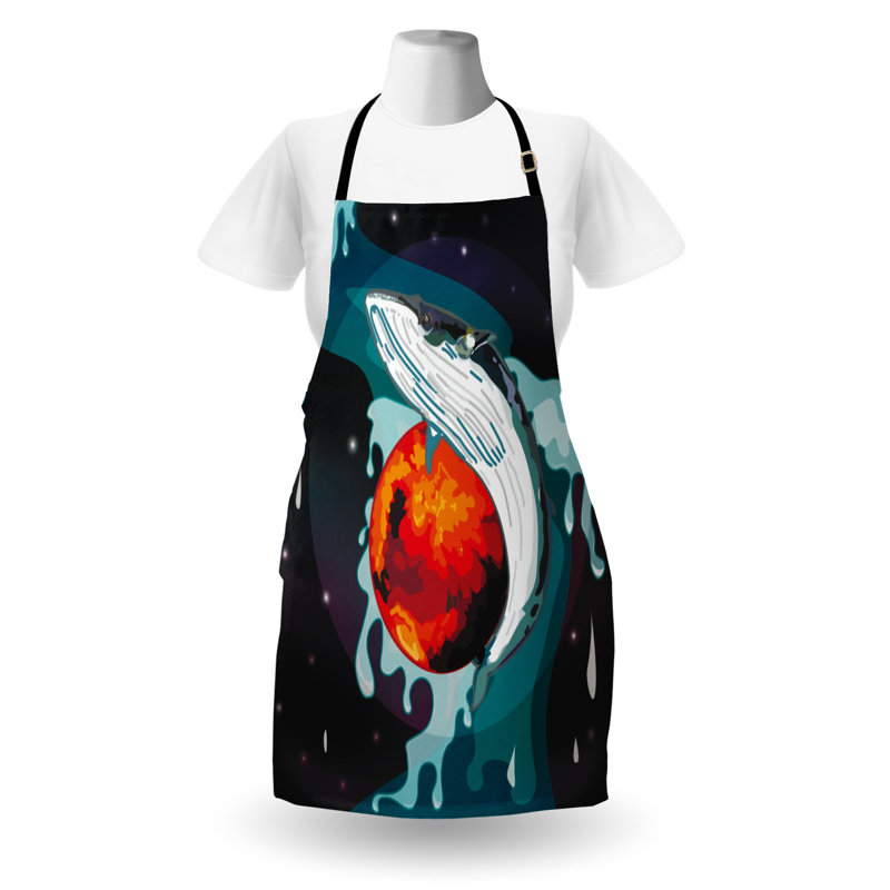 No Pattern Bib Apron