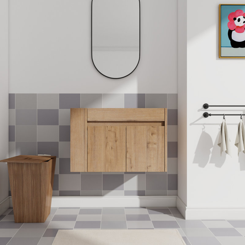 Meuble-lavabo de 30 pouces avec tablette ouverte, KD-Packing