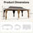 22 FT.W × 12 FT.D Steel Outdoor 2-Tier Hard Top Patio Gazebo with Total Mesh Protection-122760897