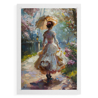 WOMEN Series DCXXXVI  -Premium Canvas Print Only - NOT FRAMED -Ready to Hang