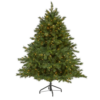 Lighted Artificial Christmas Tree