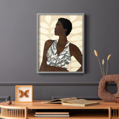 Ethnic Beauty I Framed Print - Solid Wood