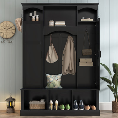 Hall Tree 53.5'' Wide For Hallway