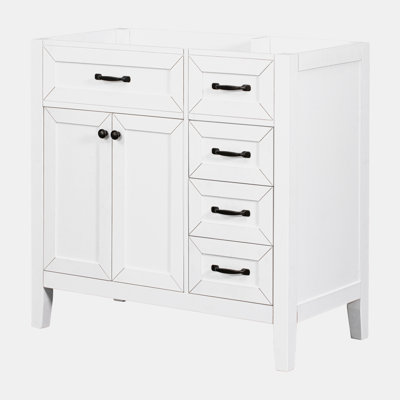 Base de meuble-lavabo simple 35,5 po seulement