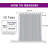 Dencho Solid  Detachable Sticky Tab Top Outdoor Curtain Single Panel-373886912-373886918