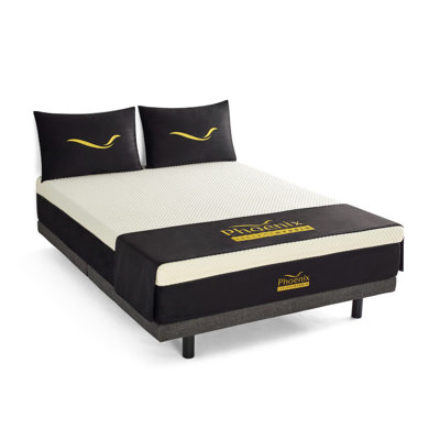 Phoenix Iselect Hybrid 12 po réglable - 2 zones - mousse à mémoire de forme rafraîchissante et matelas à ressorts ensachés