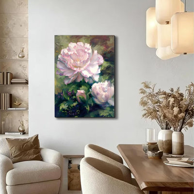 Art mural coloré sur toile florale, photos de fleurs abstraites modernes pour le salon, décoration murale, impression de peinture, décorations pour la maison, fabriquée aux États-Unis, prête à être suspendue