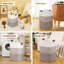 Laundry Hamper 96L Extra Large Laundry Basket, Woven Blanket Basket, Cotton Woven Storage Hamper With Handles For Living Room, Large Baskets For Pillows, Blankets, Clothes-Gradient Yellow