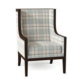 Jameson 28" Wide Down Cushion Slipcovered Wingback Chair