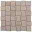 1.6 x 1.9 Marble Basketweave Mosaic Tile-58255616