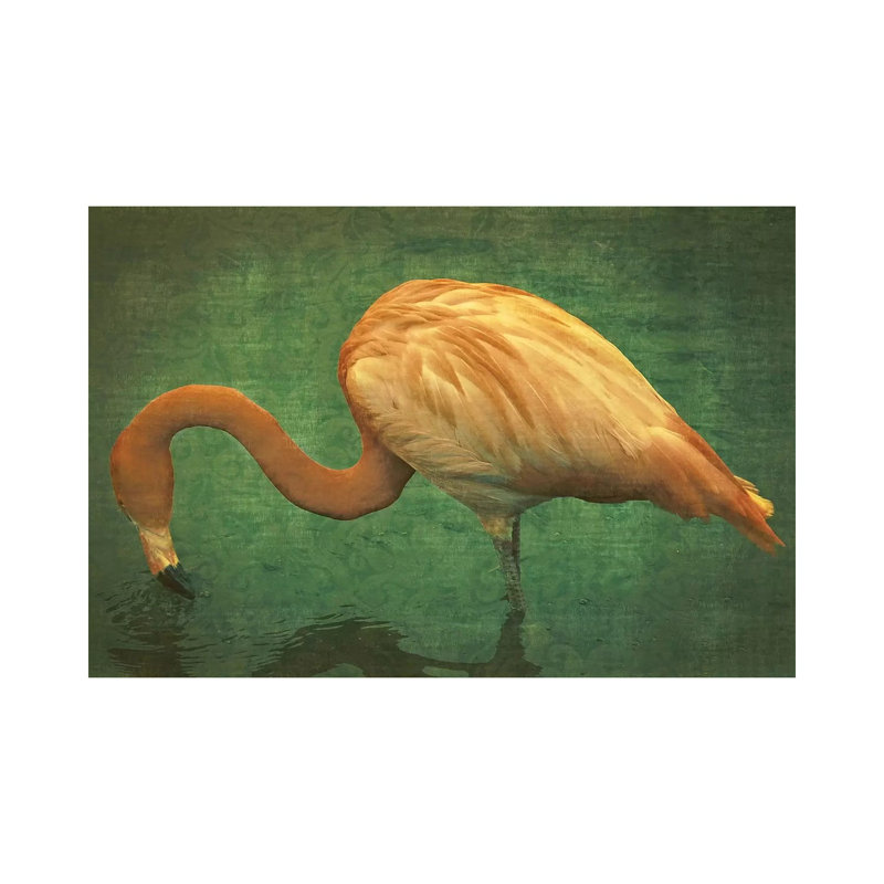 Caribbean Flamingo - Wrapped Canvas Print, 66.04 cm H x 45.72 cm W x 1.91 cm D