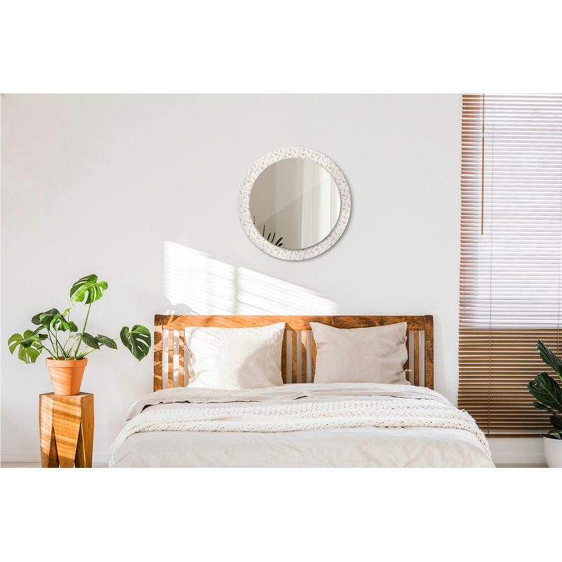 Huldar Glass Flat Wall Mirror