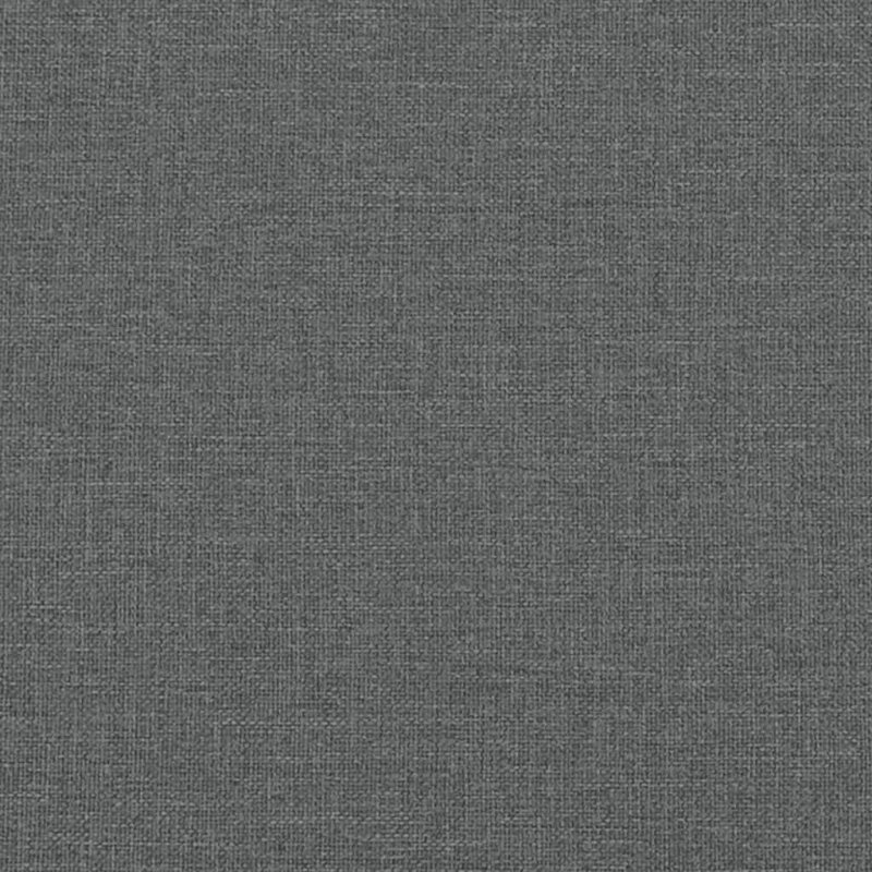 Canapé rembourré Adedapo, Gris foncé, Naturel