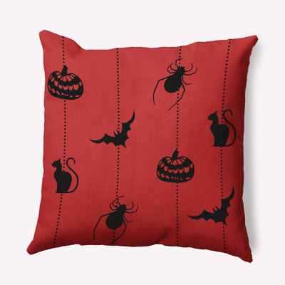 Halloween Web Accent Pillow