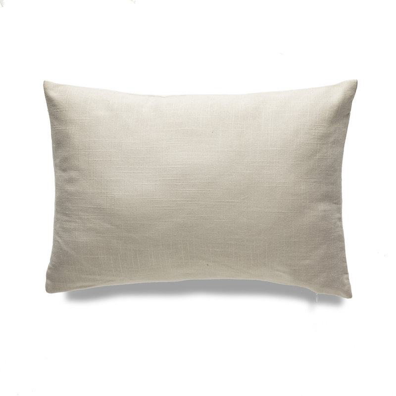 SEATTLE SOLID Throw Pillow, Beige, Pillow Cover Only - No Insert
