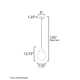 Alheidis Single Light Glass Dimmable LED Pendant