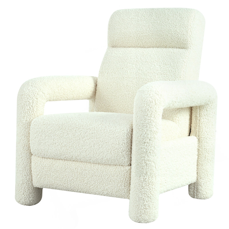 Fauteuil inclinable Tamaran Upholstery, Beige 100% Linen