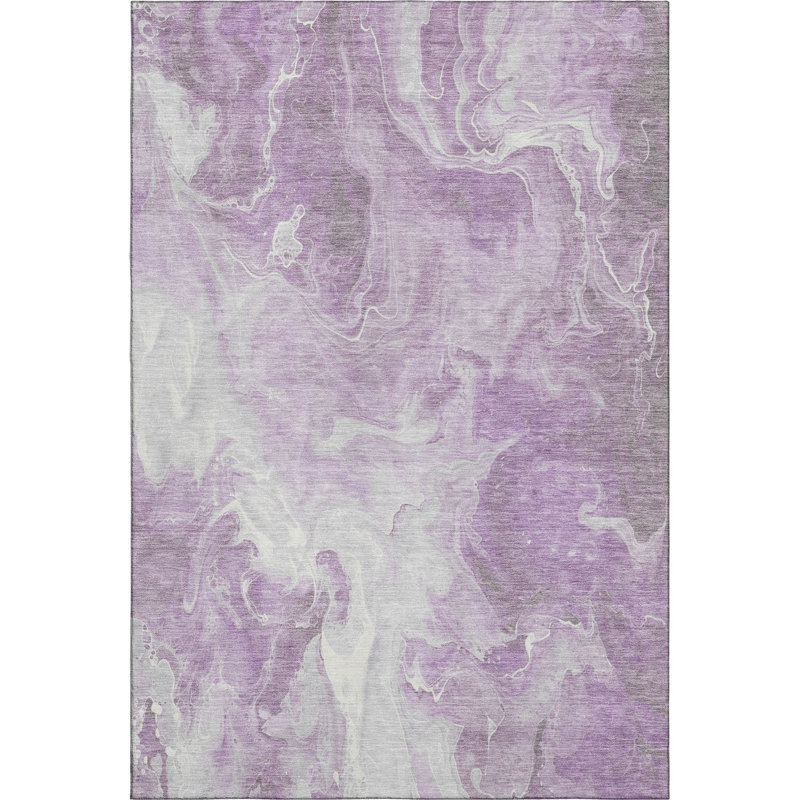 Premium Machine Washable Mehara AMF1687 Abstract Rug, Rectangle 8' x 10'
